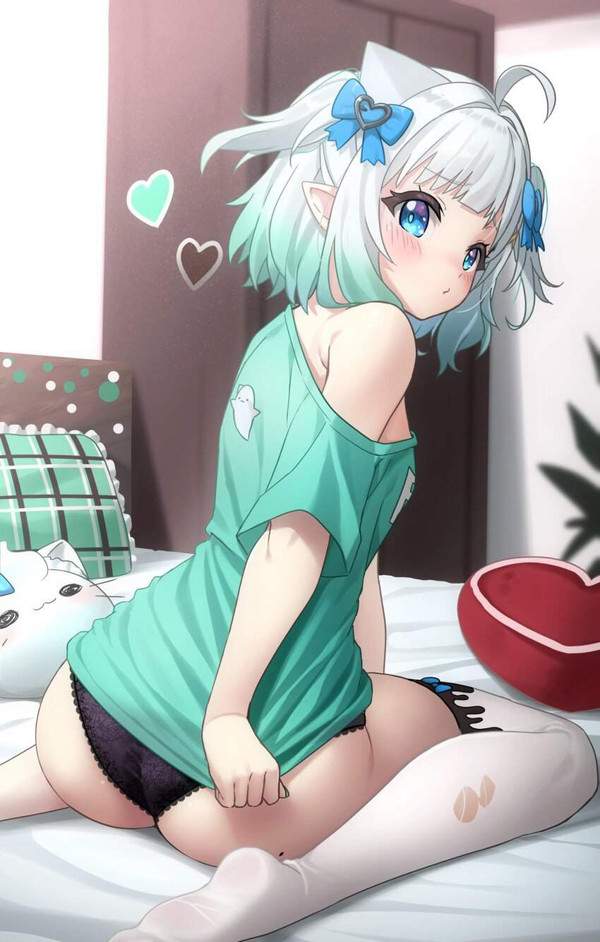 【リアル部屋着】上はＴシャツ下はパンティー姿な女子達の二次エロ画像【40枚目】