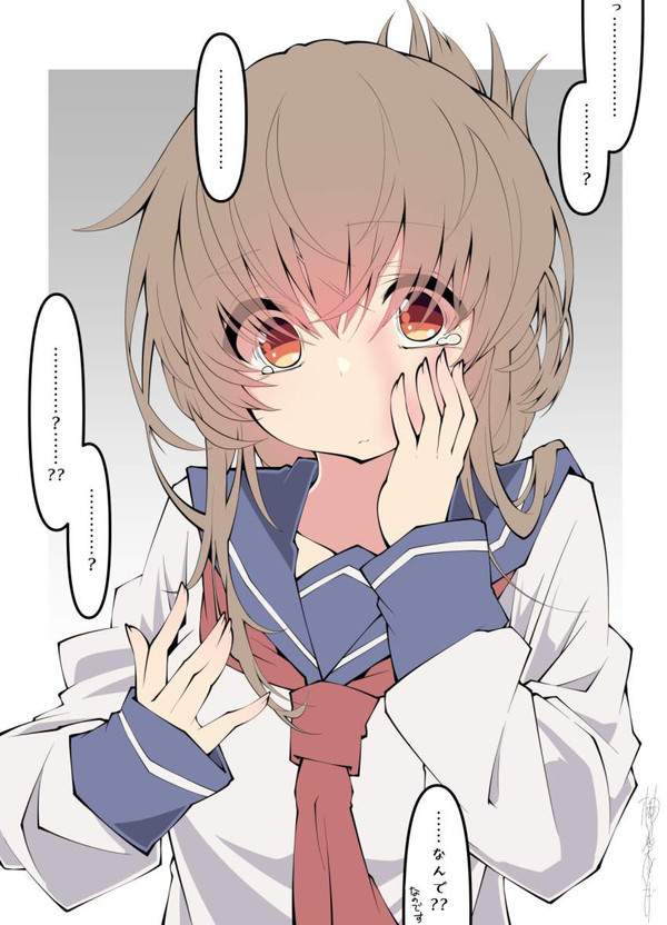 【DV彼氏かな？】ビンタされた直後の女子達の二次エロ画像【3枚目】