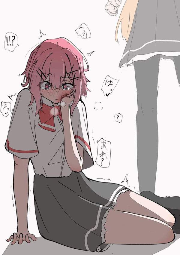 【DV彼氏かな？】ビンタされた直後の女子達の二次エロ画像【10枚目】