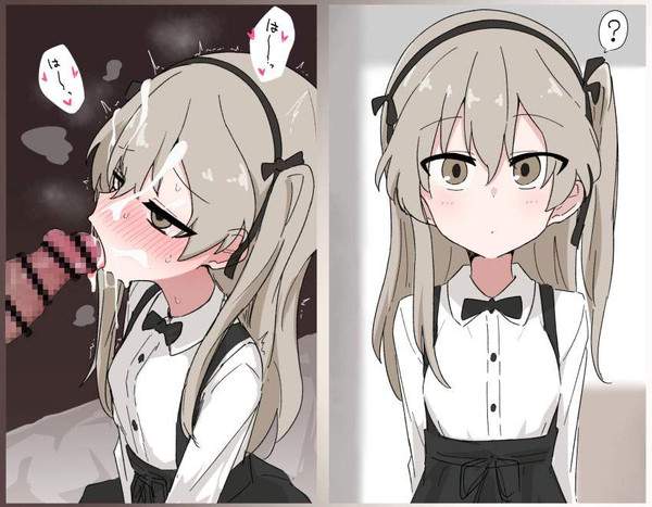 【お気持ち】顔射されたロリ娘達のセリフ付き二次エロ画像【37枚目】