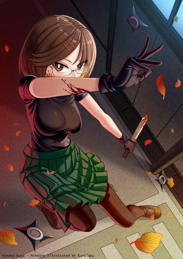 【忍者と殺し屋のふたりぐらし】古賀このは(こがこのは)のエロ画像【37枚目】