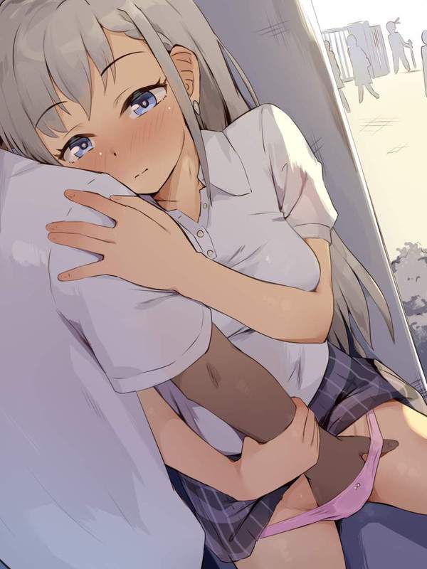 【Xで晒されそう】公共の場で手マンしてる二次エロ画像【24枚目】