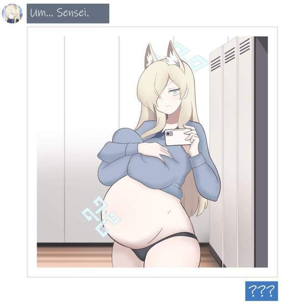 【承認欲求】自撮りする妊婦の二次エロ画像【21枚目】