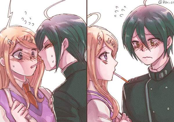 【ポッキー＆プリッツの日】ポッキーゲームに興じる男女の二次エロ画像【25枚目】