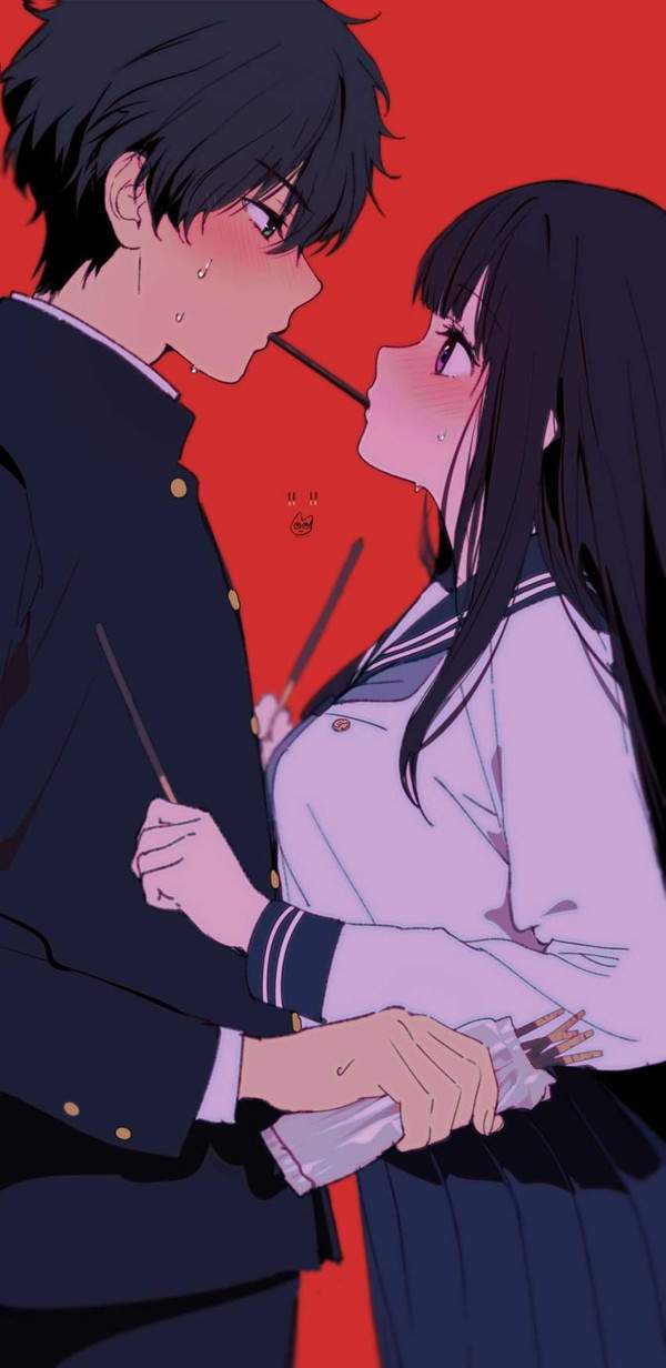 【ポッキー＆プリッツの日】ポッキーゲームに興じる男女の二次エロ画像【31枚目】