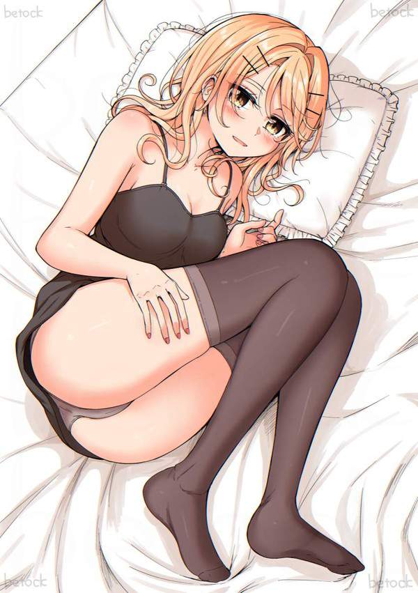 【日本製肌着の日】キャミソールとパンティー姿な女子の二次エロ画像【4枚目】