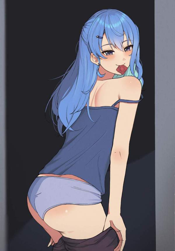 【日本製肌着の日】キャミソールとパンティー姿な女子の二次エロ画像【25枚目】