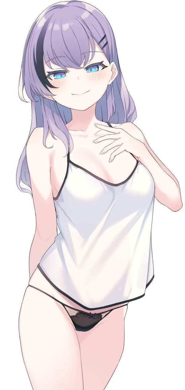 【日本製肌着の日】キャミソールとパンティー姿な女子の二次エロ画像【27枚目】