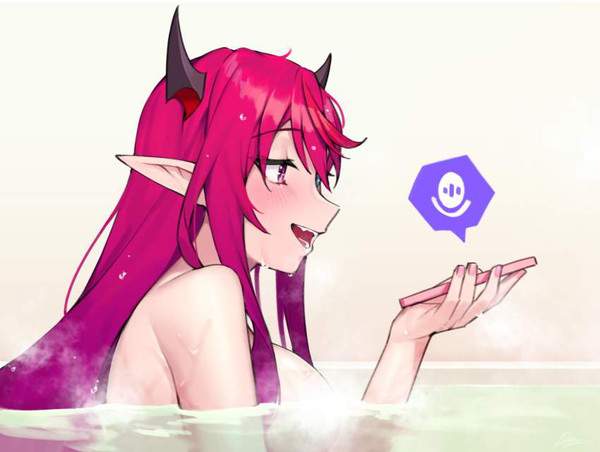 【現代病】お風呂の最中もスマホが手放せない女子達の二次エロ画像【29枚目】