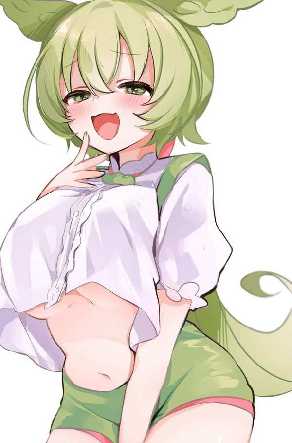 【未来の姿】何故か巨乳なずんだもんのエロ画像【2枚目】