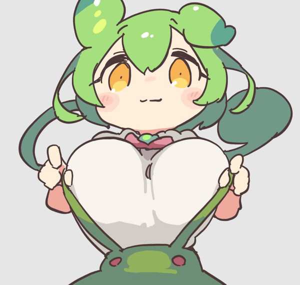 【未来の姿】何故か巨乳なずんだもんのエロ画像【30枚目】