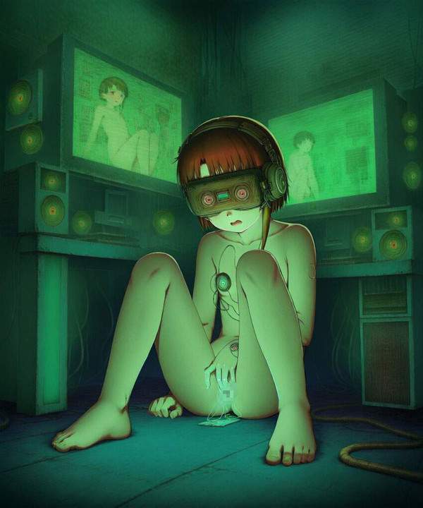 【インターネット記念日】PCモニター見ながらオナる女子のエロ画像【35枚目】