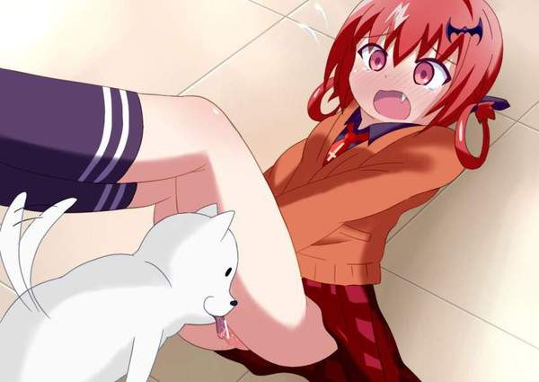 【ペットたちに感謝する日】バター犬プレイを楽しむ女子の二次エロ画像【24枚目】