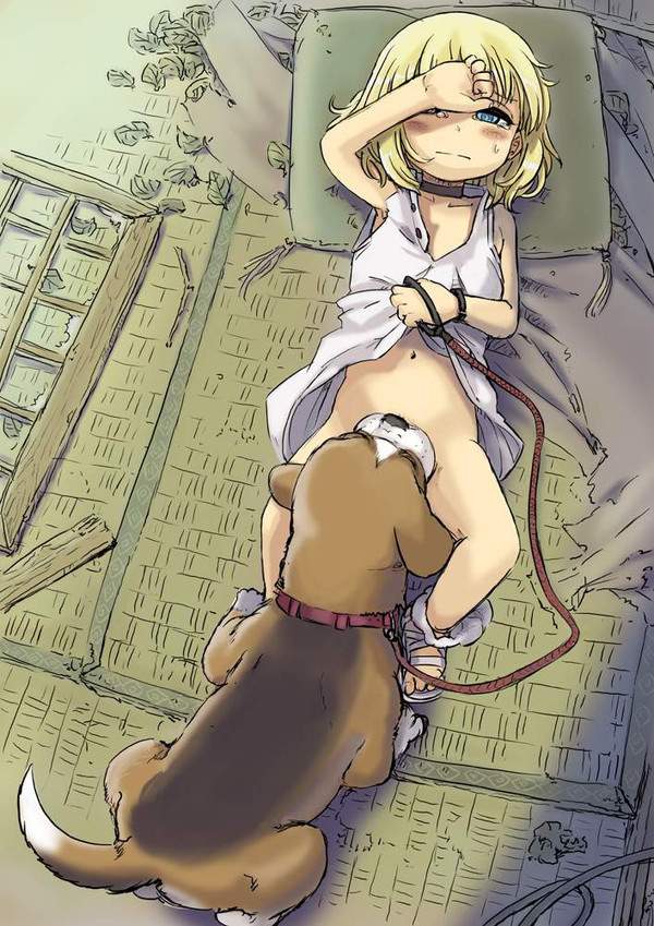 【ペットたちに感謝する日】バター犬プレイを楽しむ女子の二次エロ画像【27枚目】