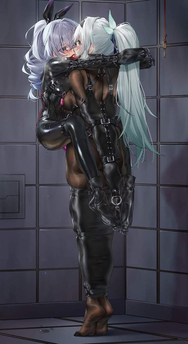 【ニコイチ】二人一緒に縛られてる女子の二次エロ画像【抱き合わせ】【19枚目】