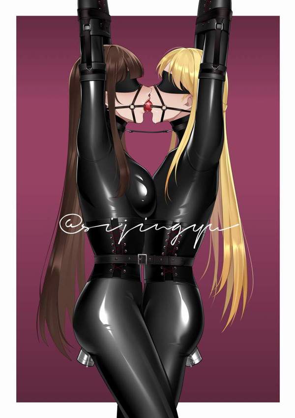 【ニコイチ】二人一緒に縛られてる女子の二次エロ画像【抱き合わせ】【25枚目】