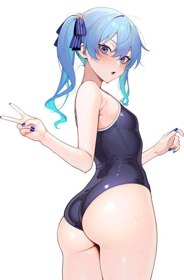 【ぴっちり】スクール水着ケツの二次エロ画像【8枚目】