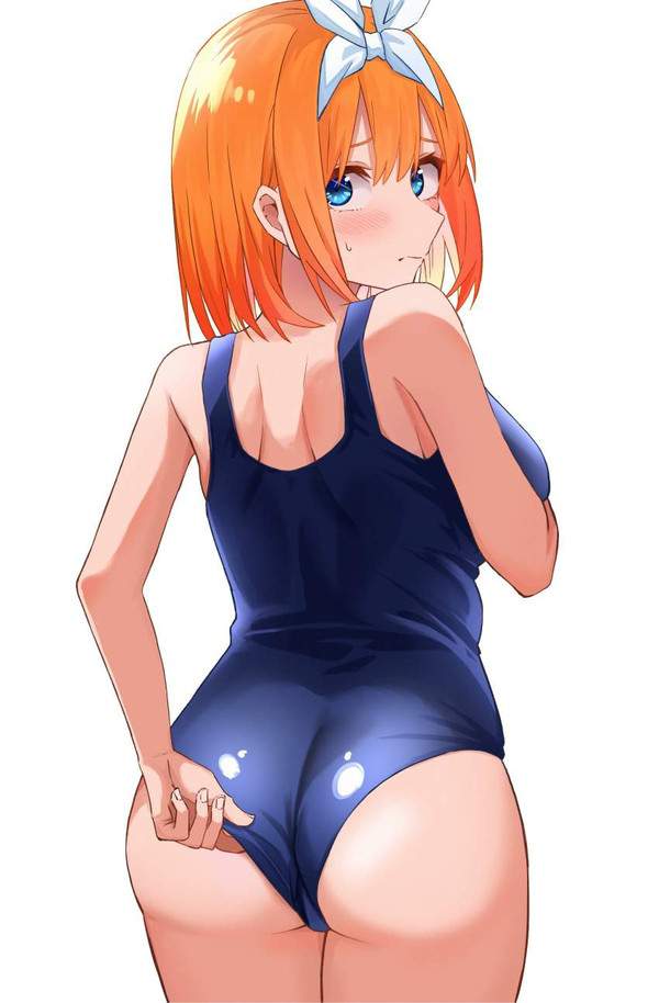 【ぴっちり】スクール水着ケツの二次エロ画像【17枚目】