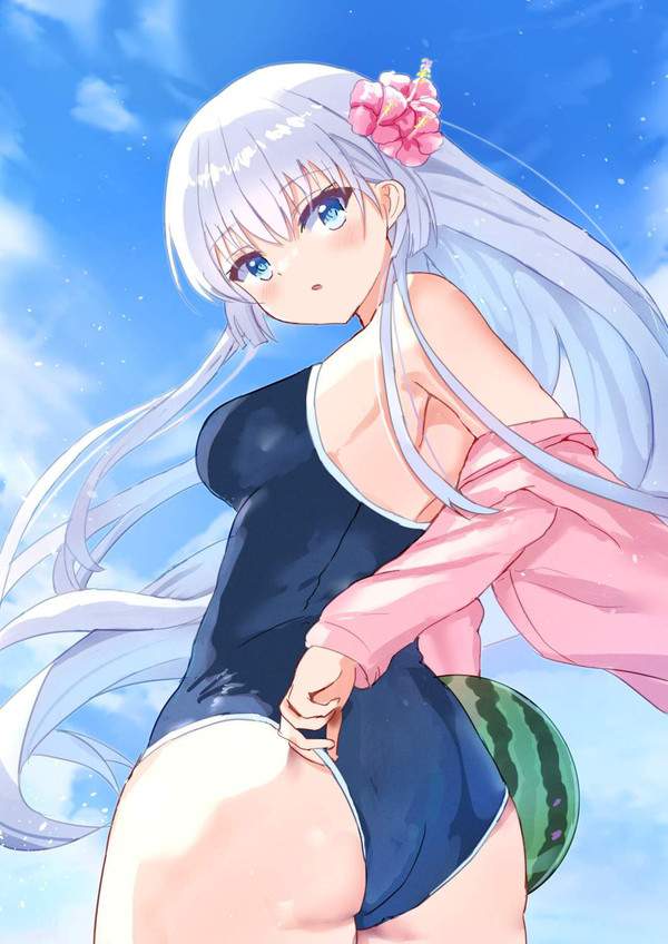 【ぴっちり】スクール水着ケツの二次エロ画像【19枚目】