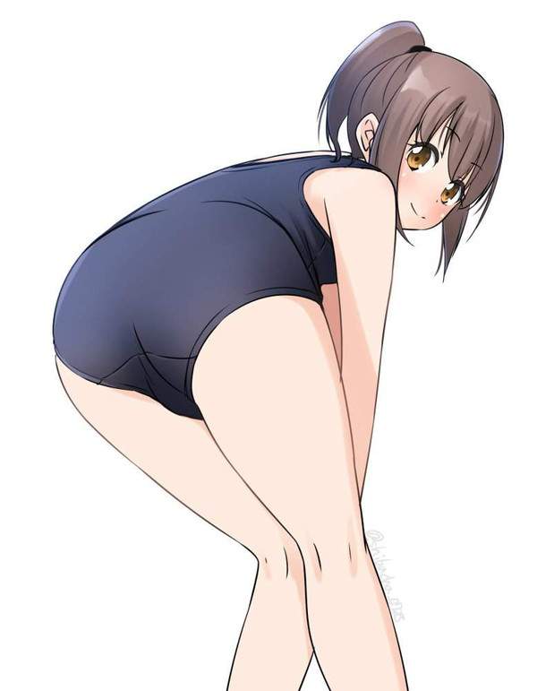 【ぴっちり】スクール水着ケツの二次エロ画像【24枚目】