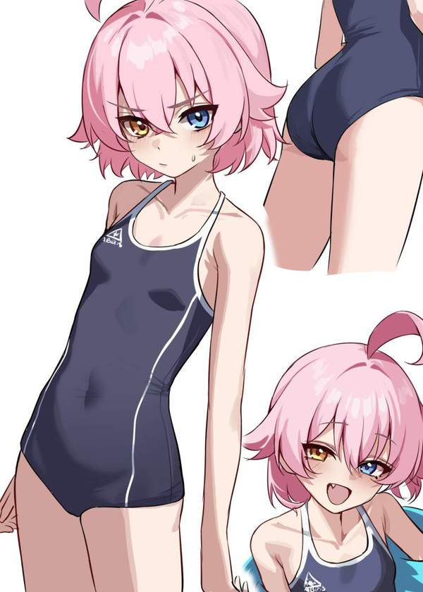 【ぴっちり】スクール水着ケツの二次エロ画像【25枚目】