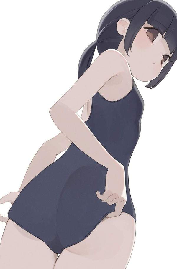 【ぴっちり】スクール水着ケツの二次エロ画像【26枚目】