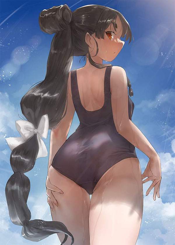 【ぴっちり】スクール水着ケツの二次エロ画像【29枚目】