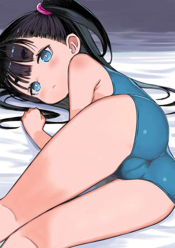 【ぴっちり】スクール水着ケツの二次エロ画像【39枚目】