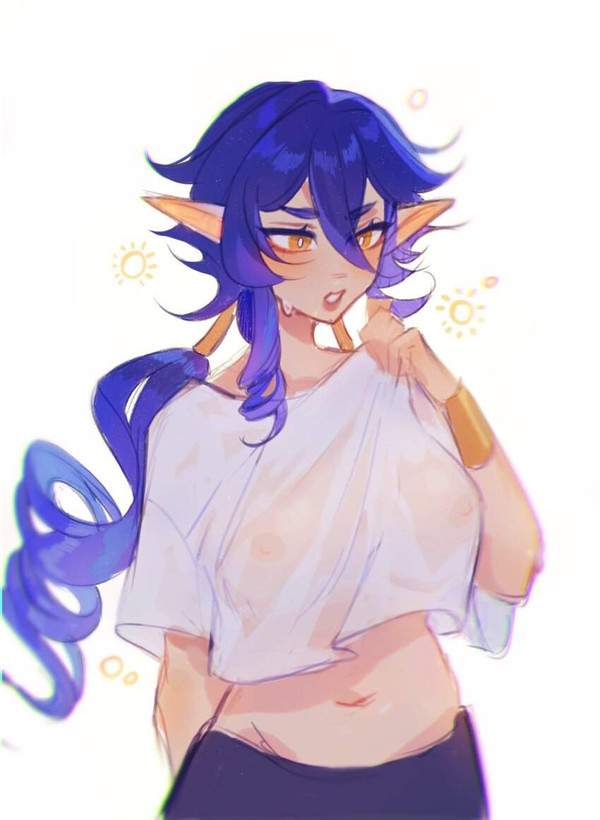 【ノーベル賞制定記念日】ノーブラＴシャツ女子達の二次エロ画像【28枚目】