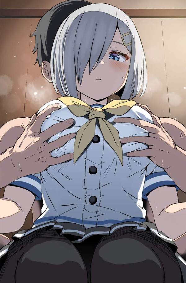 【リア充の日常】ＪＫ彼女の乳を揉む彼氏の二次エロ画像【14枚目】