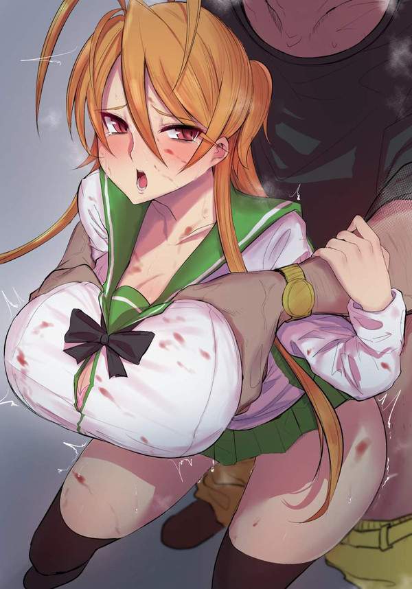 【リア充の日常】ＪＫ彼女の乳を揉む彼氏の二次エロ画像【18枚目】