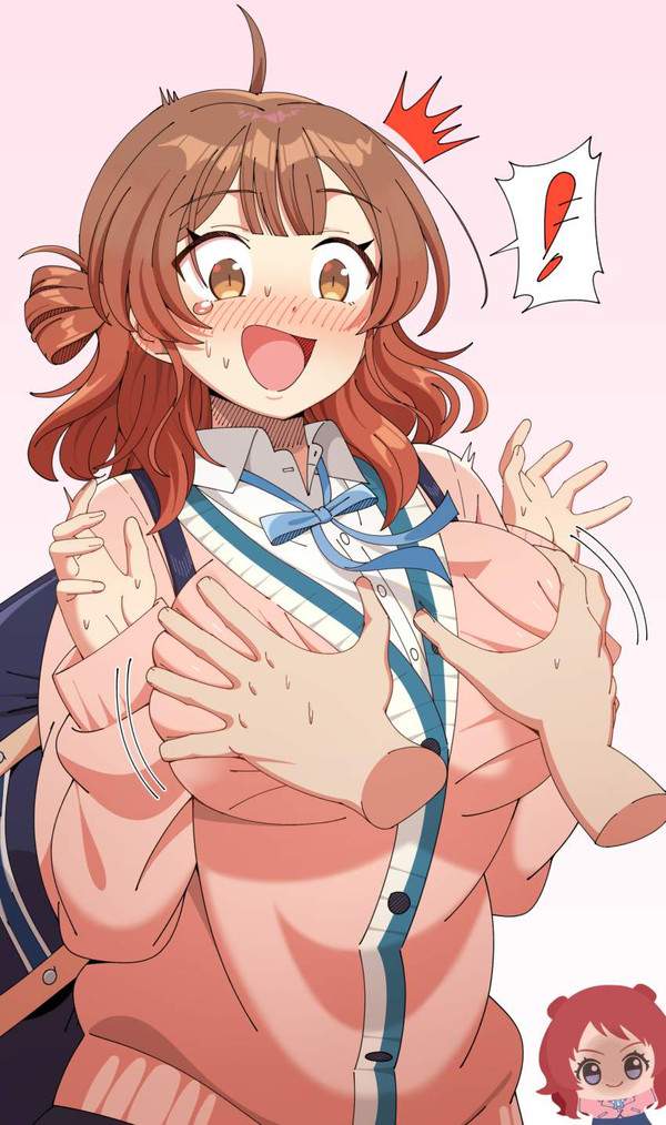 【リア充の日常】ＪＫ彼女の乳を揉む彼氏の二次エロ画像【21枚目】