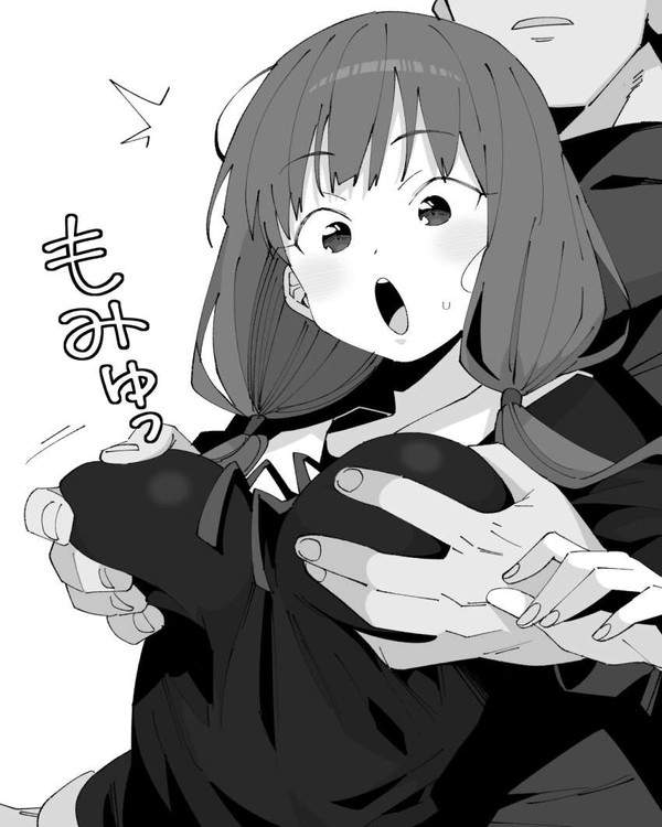 【リア充の日常】ＪＫ彼女の乳を揉む彼氏の二次エロ画像【31枚目】