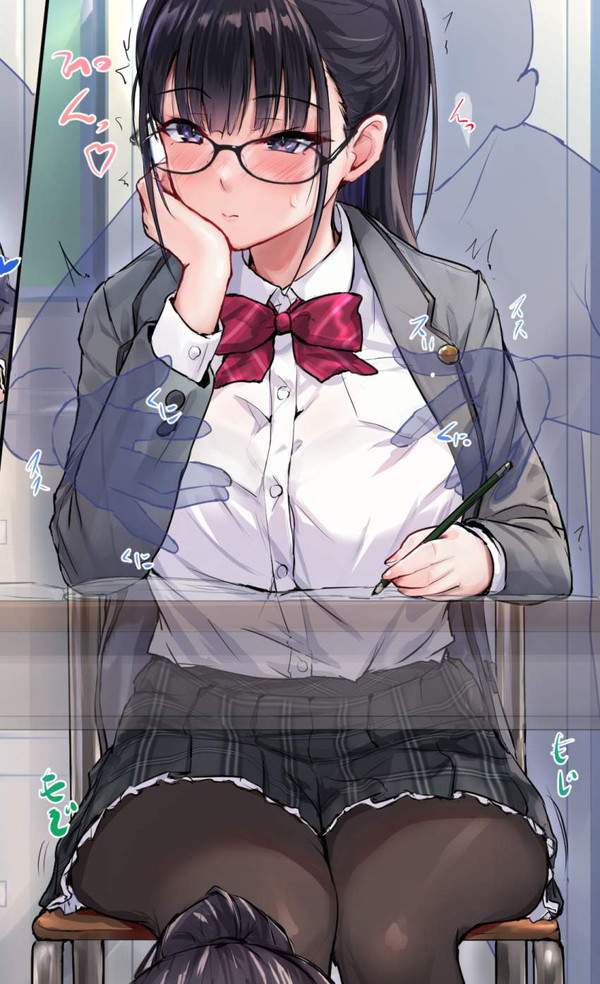 【リア充の日常】ＪＫ彼女の乳を揉む彼氏の二次エロ画像【38枚目】