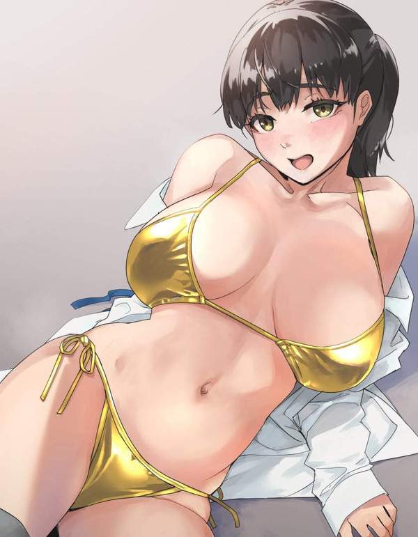 【天然物だからこそ】垂れてて離れてる巨乳の二次エロ画像【29枚目】