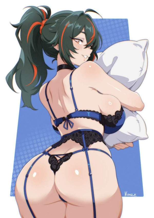 【いいおしりの日】美尻Ｔバック女子の二次エロ画像【10枚目】