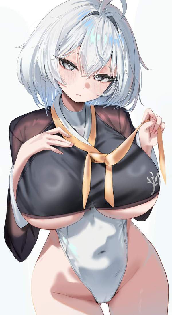 【ワッフルの日】あともう少しで乳首見えそうな下乳の二次エロ画像【12枚目】