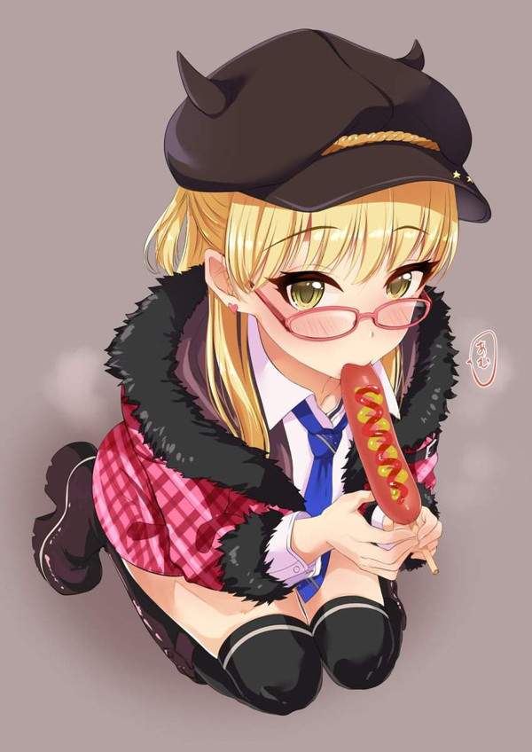 【双子の日】ソーセージ食べてる女子達の二次エロ画像【28枚目】