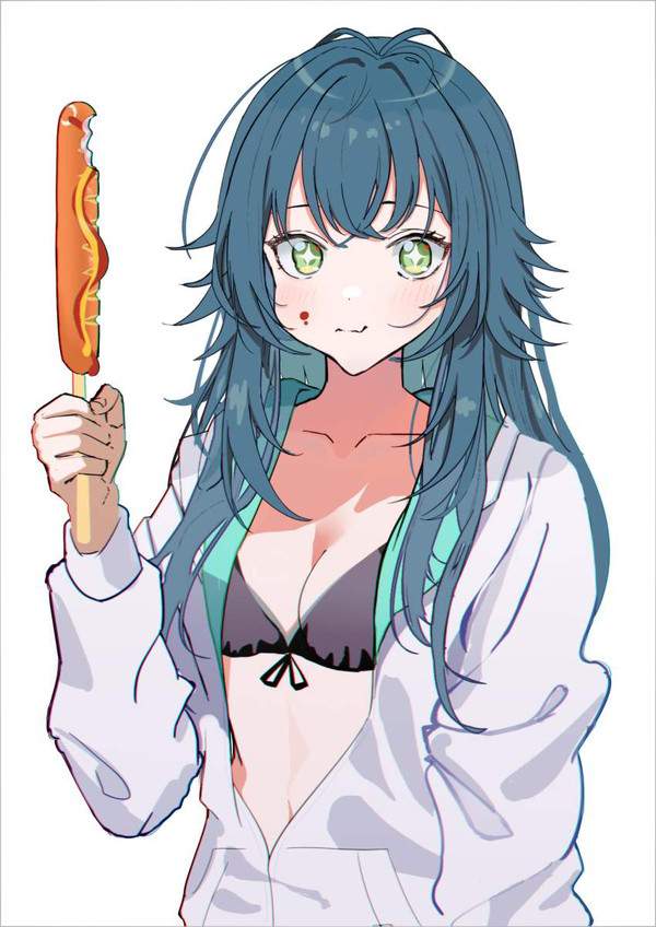 【双子の日】ソーセージ食べてる女子達の二次エロ画像【33枚目】