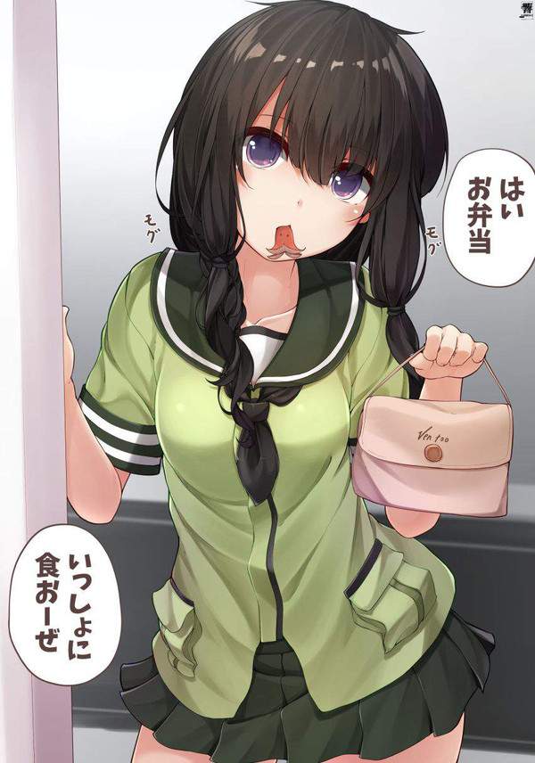 【双子の日】ソーセージ食べてる女子達の二次エロ画像【38枚目】