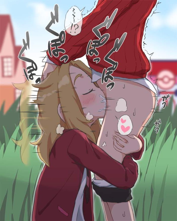 【ホテル代？】野外でフェラチオするＪＫ達の二次エロ画像【無いよ？】【18枚目】