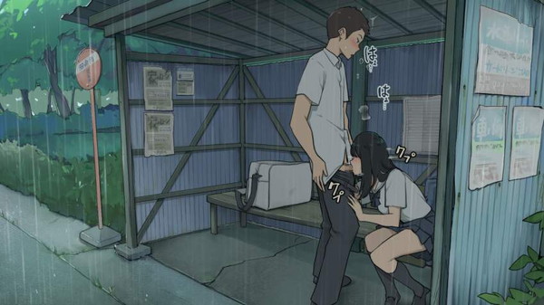 【ホテル代？】野外でフェラチオするＪＫ達の二次エロ画像【無いよ？】【20枚目】