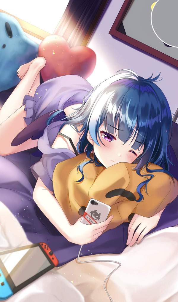 【果ての二十日】パジャマ姿でスイッチで遊ぶ女子達のエロ画像【23枚目】