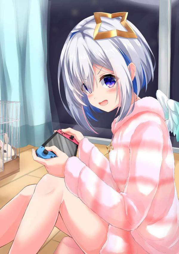 【果ての二十日】パジャマ姿でスイッチで遊ぶ女子達のエロ画像【29枚目】