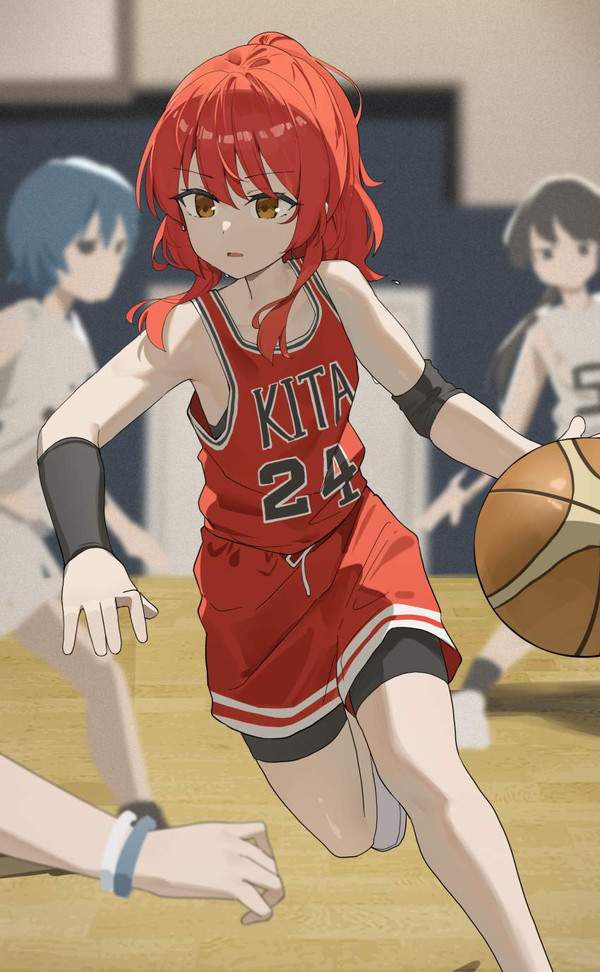 【バスケットボールの日】女子バスケ部の二次エロ画像【14枚目】
