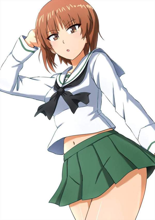 【セーラー服編】おへそがチラリな二次エロ画像【4枚目】