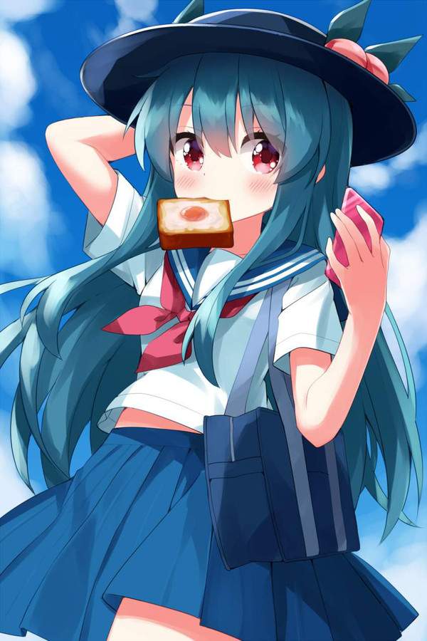 【セーラー服編】おへそがチラリな二次エロ画像【11枚目】