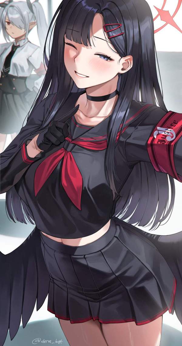 【セーラー服編】おへそがチラリな二次エロ画像【16枚目】