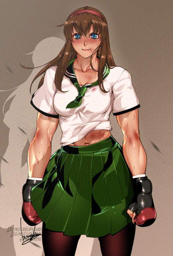 【セーラー服編】おへそがチラリな二次エロ画像【28枚目】