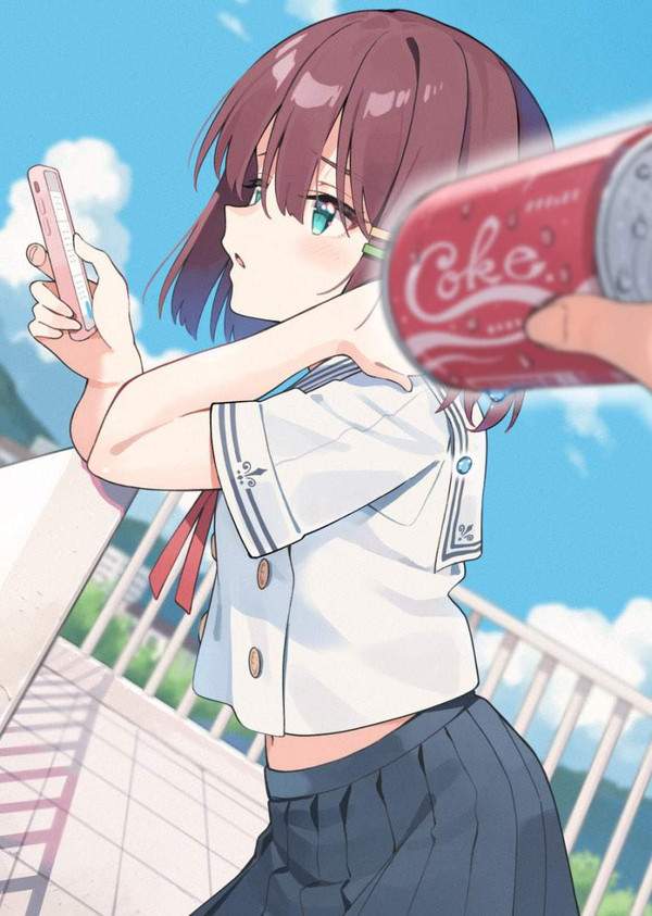 【セーラー服編】おへそがチラリな二次エロ画像【29枚目】